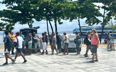 3º Narayana Seva de 2025 – Distribuição de alimentos